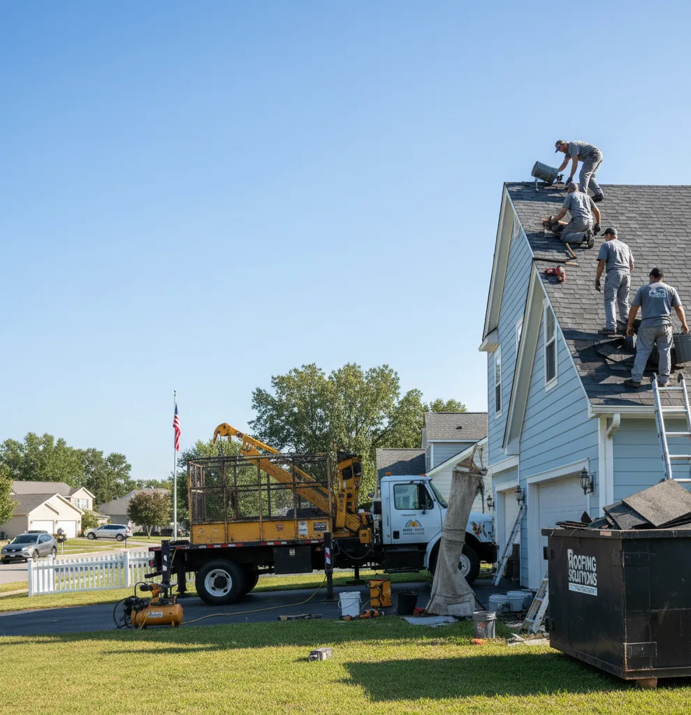 Roof Repair in De Witt